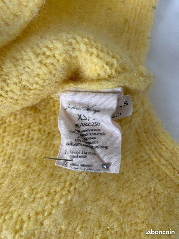 Pull jaune femme (image 5)