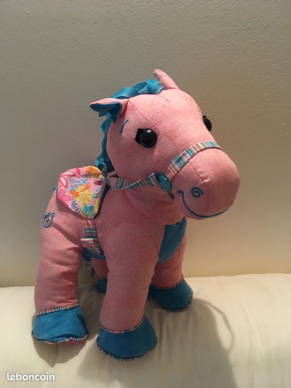Poney peluche à colorier (image 2)