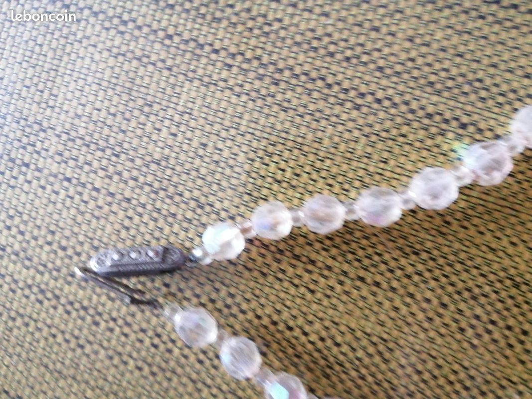 Collier en perle de cristal de Bohème (image 2)