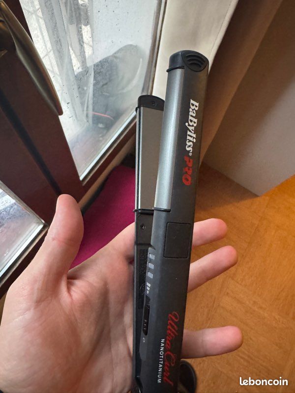 Fer a lisser et boucler babyliss pro nanotitanium (image 10)