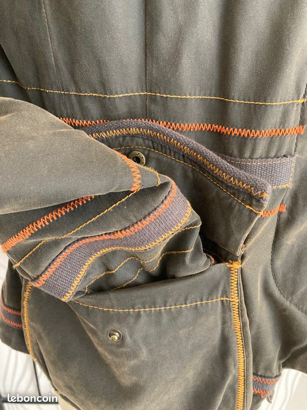 Veste chaude imperméable kaki T 38/40 matelassée « …Cie » (image 13)