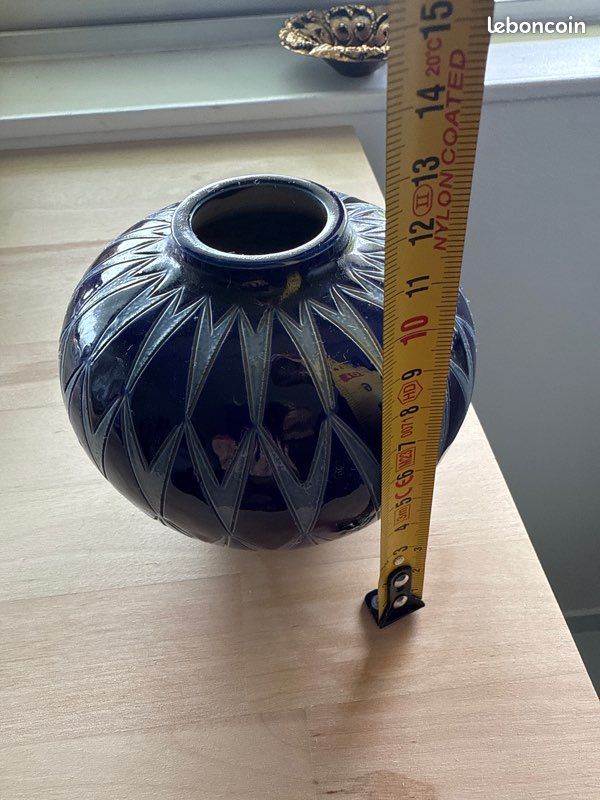 Décoration pot en céramique signé (image 3)