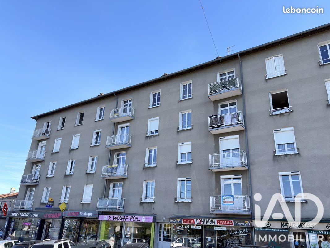 Appartement 4 pièces 78 m² · à Guéret · 78 m² · 85 000 €