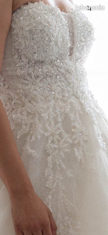 Robe de mariée bustier T38 (image 4)