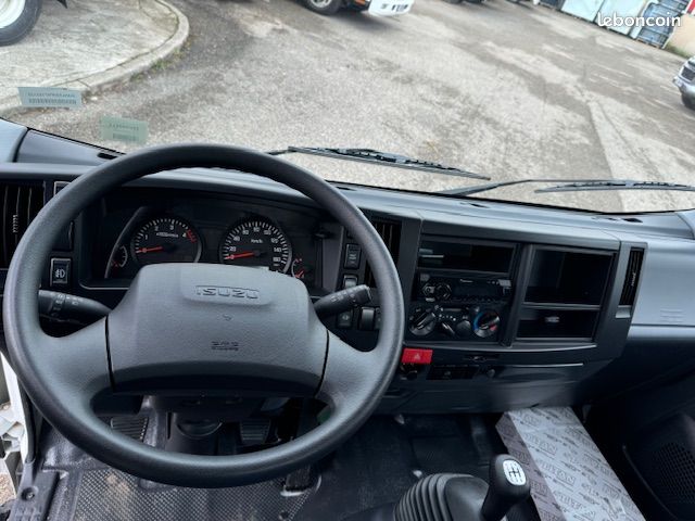 ISUZU M27 150cv BENNE ACIER + GRUE FASSI 53500 H.T (image 5)