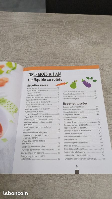 Livre de recettes bébé (image 3)