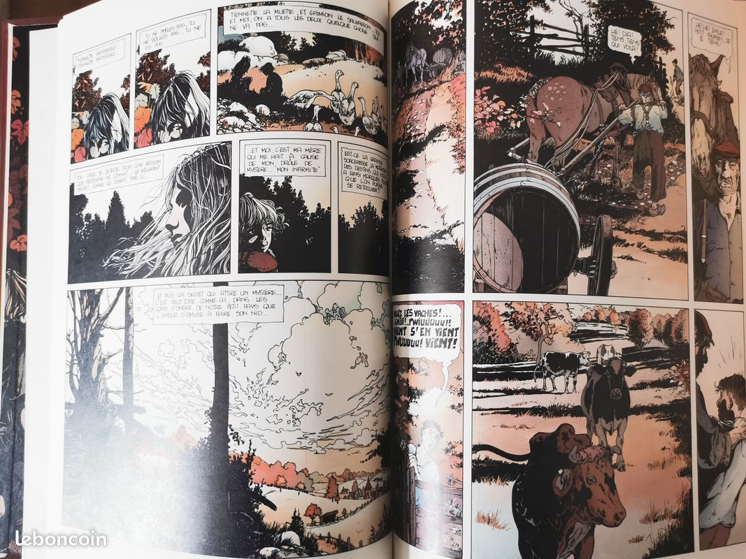 Grimion gant de cuir t2/le corbeau blanc - eo 1985 (image 4)