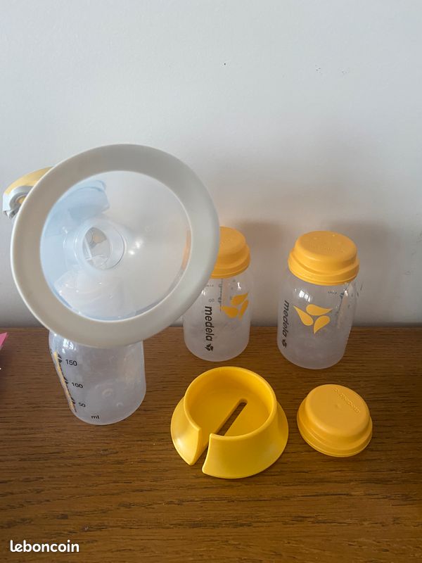 Allaitement : tire lait manuel MEDELA et recueil lait MEDELA (image 3)