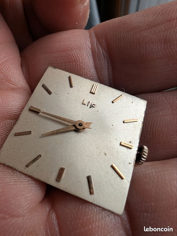 Lot De 3 Montres Mécaniques Pour Homme (dont Lip) En L'état - Occasion, à Réparer Ou Pour Collection