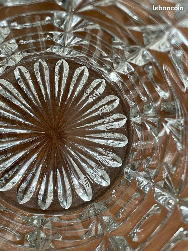 Vase en verre épais vintage (image 7)