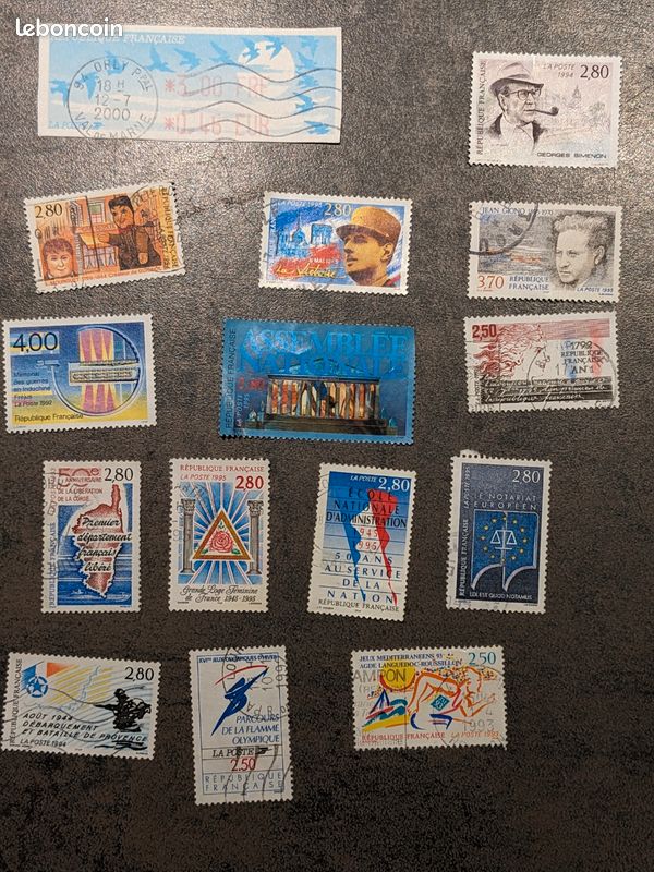 Timbres thème La France (image 1)