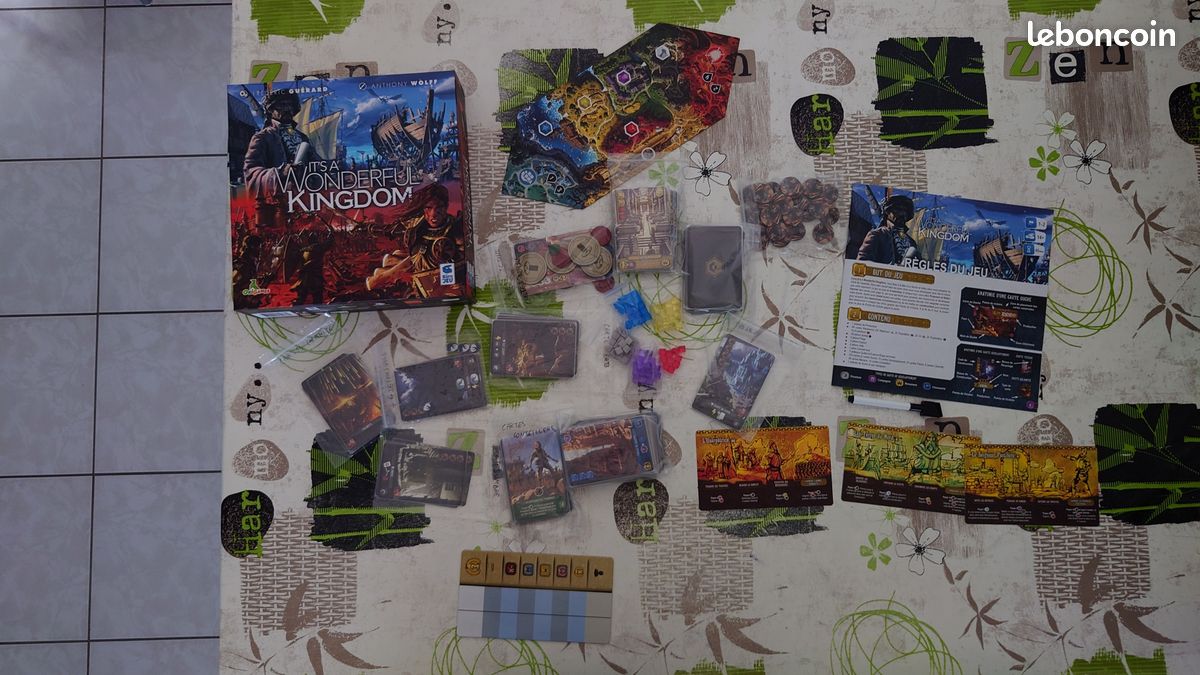 Lot de jeux de société (It's a wonderful kingdom, fort, 7th continent) (image 4)