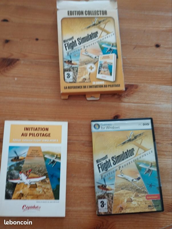 MICROSOFT FLIGHT SIMULATOR X Édition Professionnelle PC Dvd Jeux Vidéo