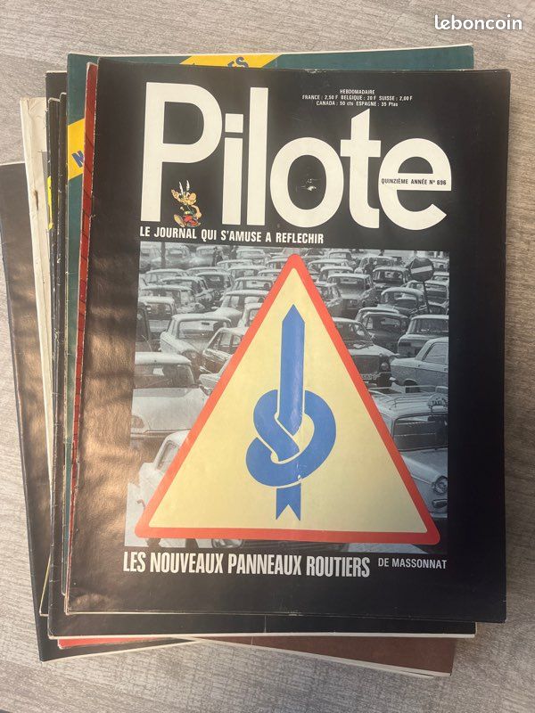 22 magazines de BD « Pilote ». Année : 1973 (image 4)