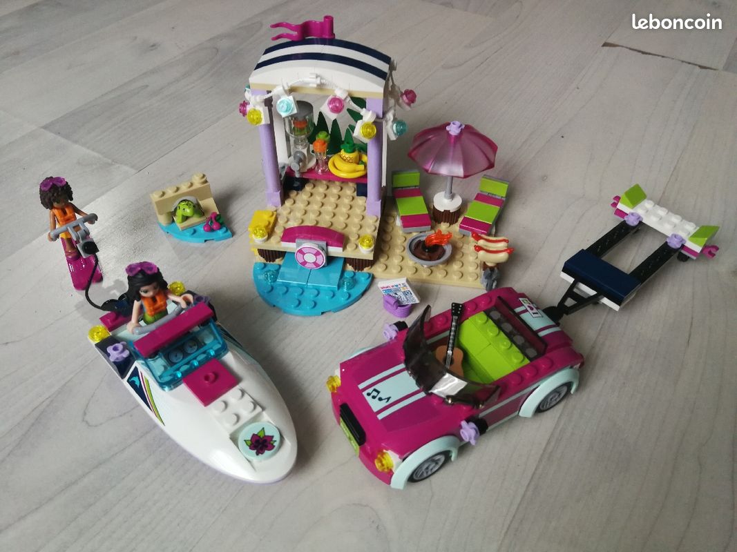 Lego Friends 41316 Le transporteur de hors-bord (image 1)