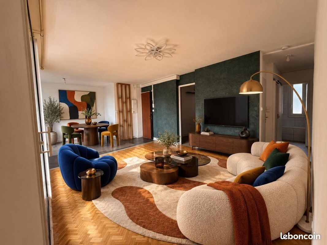 Appartement 5 pièces 75 m² · à Lyon · 75 m² · 1 090 €/mois