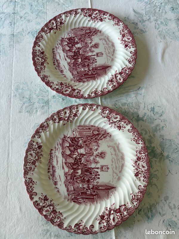 Plats ronds plats Jonhson Bros (image 3)