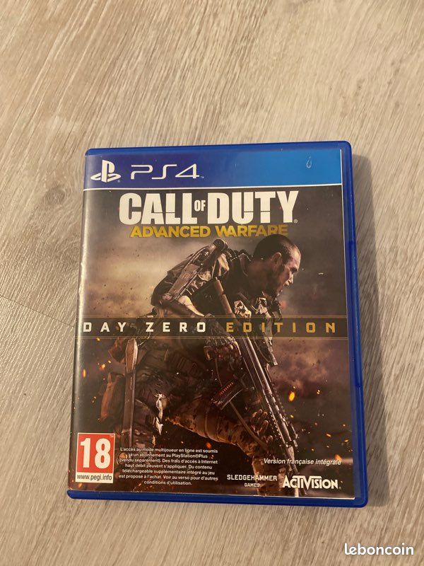 Jeu Advanced warfare call of duty edition ps4 pas cher a vendre (image 1)