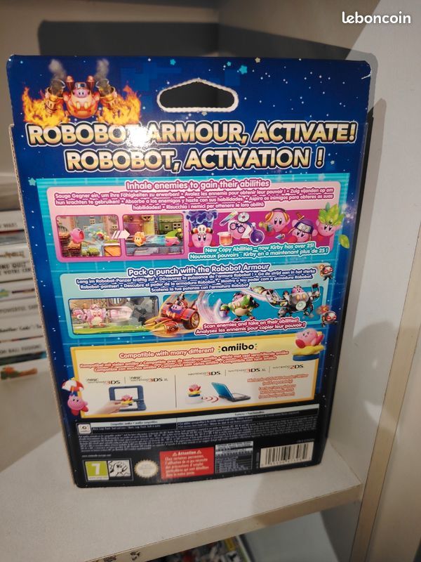 Jeu Nintendo 3DS Kirby: Planet Robobot - Version Française (VF), Occasion Très Bon état