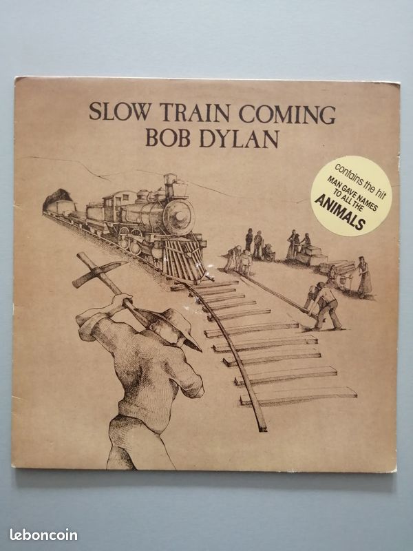 Vinyle 33 tours "Bob Dylan – Slow Train Coming" (image 1)