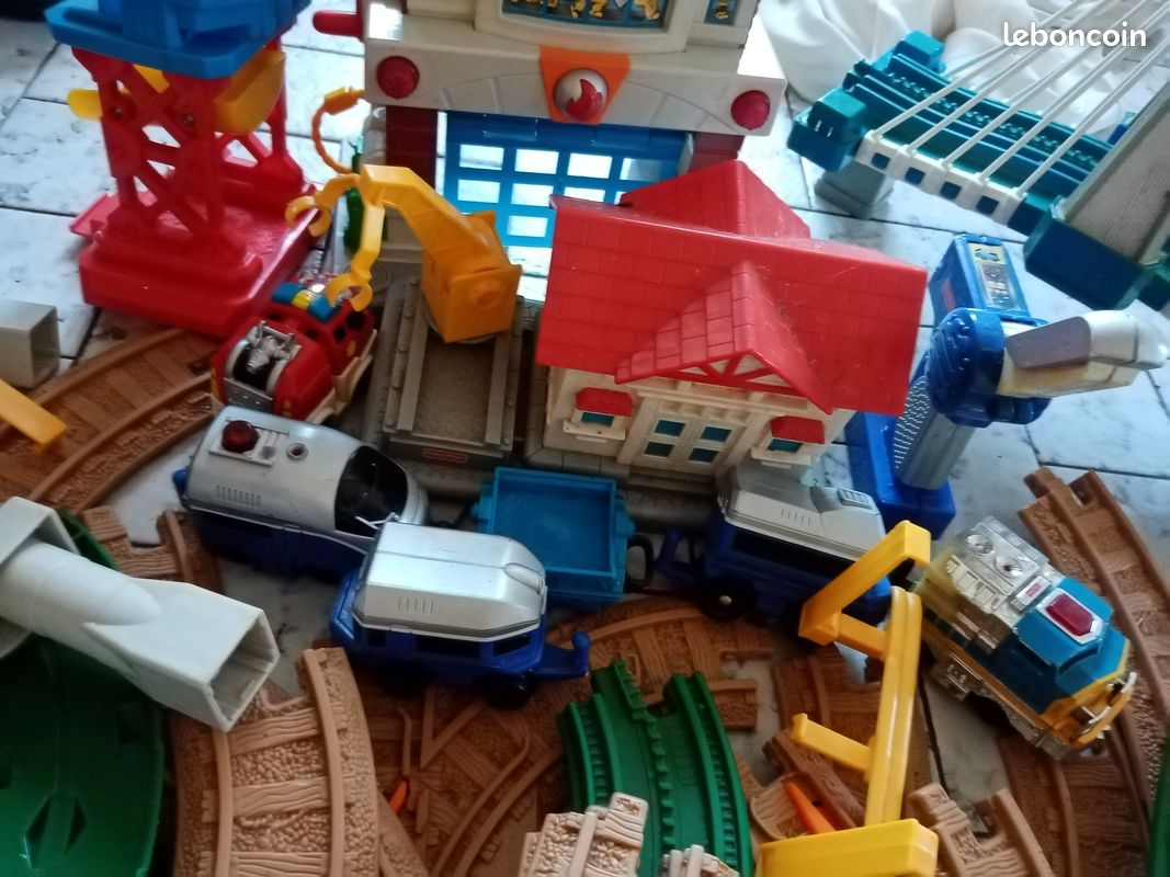 Train avec rails (image 1)
