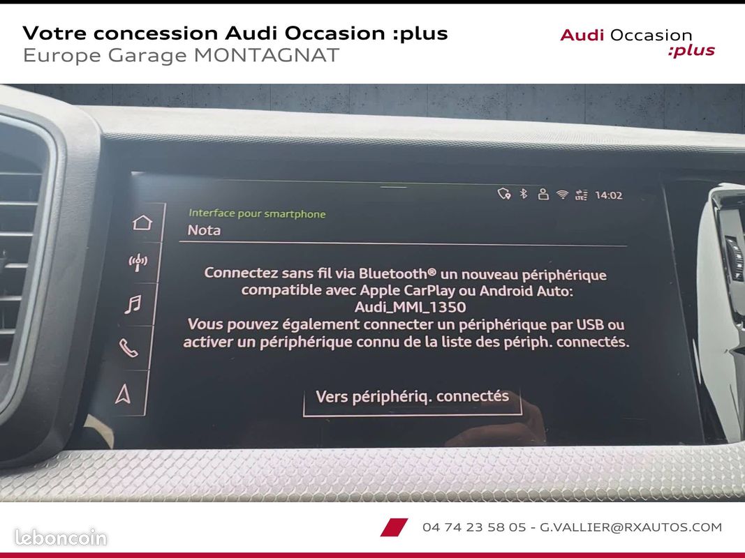 AUDI A1 Sportback 30 TFSI 116 ch S tronic 7 S Line Plus (image 19)