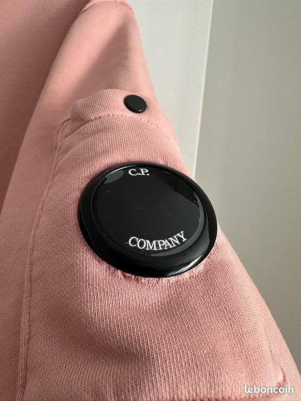 Sweat À Capuche En Coton Avec Logo Rose Pastel C.P Company | Toulouse