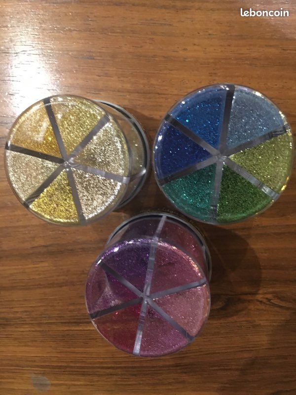 Lot de 3 distributeurs de paillettes neufs (image 2)