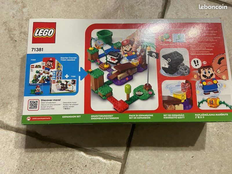 La rencontre de Chomp dans la jungle - LEGO® Super Mario - 71381 (image 3)
