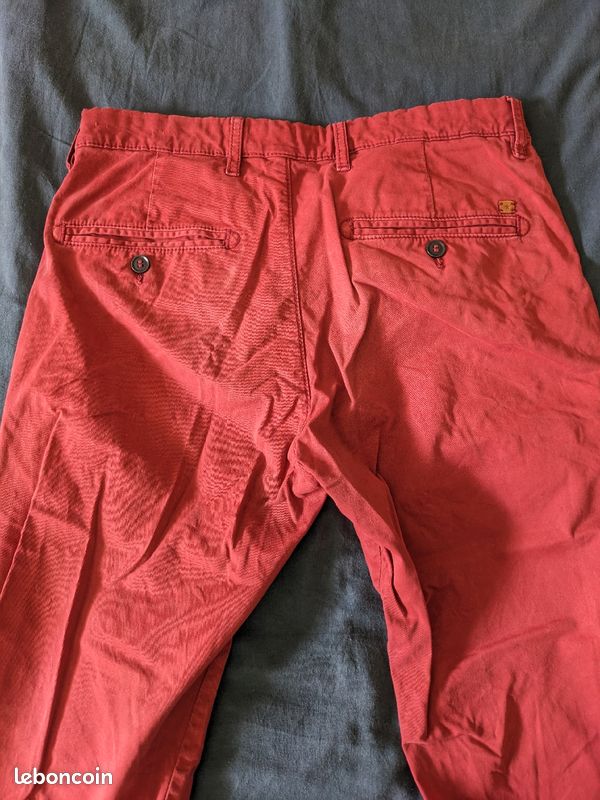 Pantalon homme Celio M - rouge (image 4)