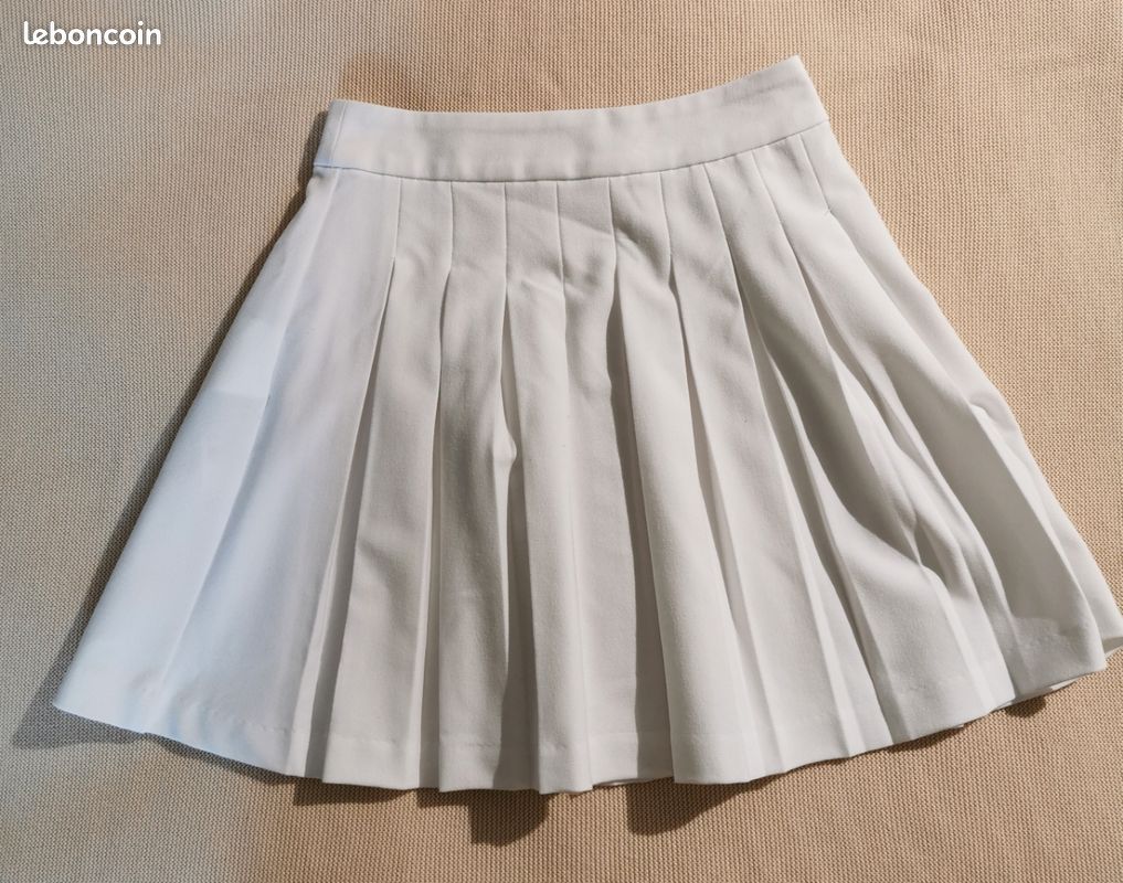 Jupe Blanche JOCAVI Taille 36 - Neuve Avec étiquettes, En Coton Mélangé, Idéale Pour L'été