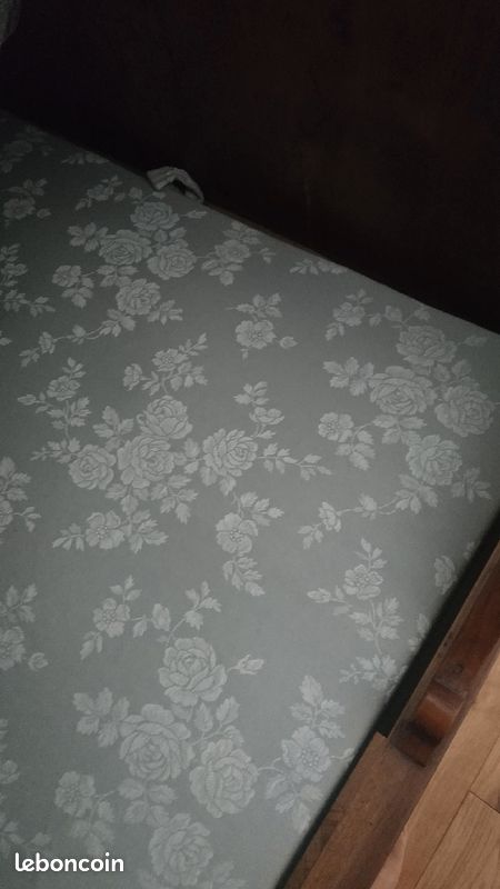 Lit bateau+sommier et matelas tapissier (image 4)