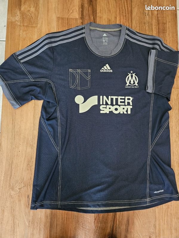 Maillot OM Domicile 2013-2014 Adidas - Taille S - État Moyen
