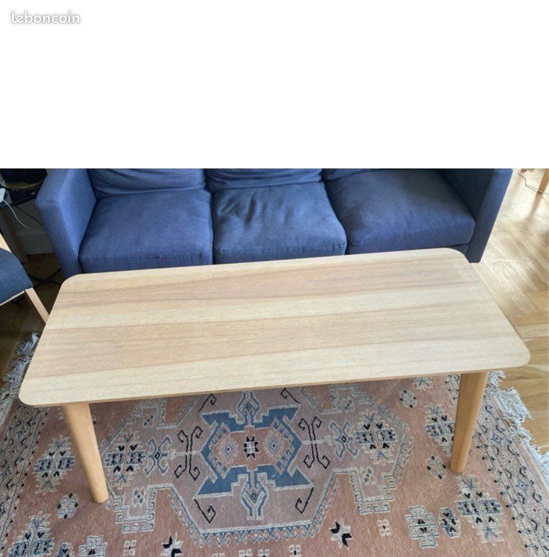 Table basse Lisabo IKEA bois (image 1)