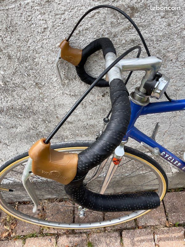 Vélo de course vintage Cycles Gitane beige – Années 80 – Taille 55 - Vélos