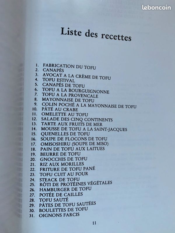 Livre Le Tofu dans la cuisine macrobiotique. Fabrication et recettes (image 4)