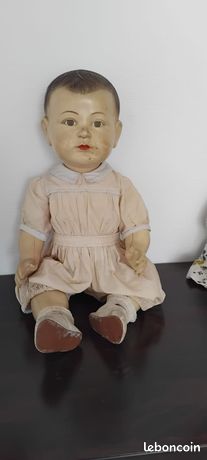 Ancien Baigneur SNF 40 Cm En Celluloïd – Poupée Française Années 60, Fille