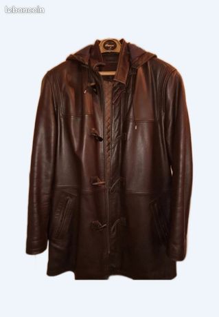 Veste en cuir d'agneau Olly Gan Vêtements