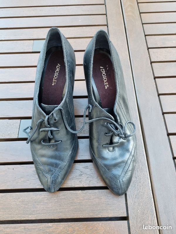 Chaussure cuir femme 37.5 (image 1)