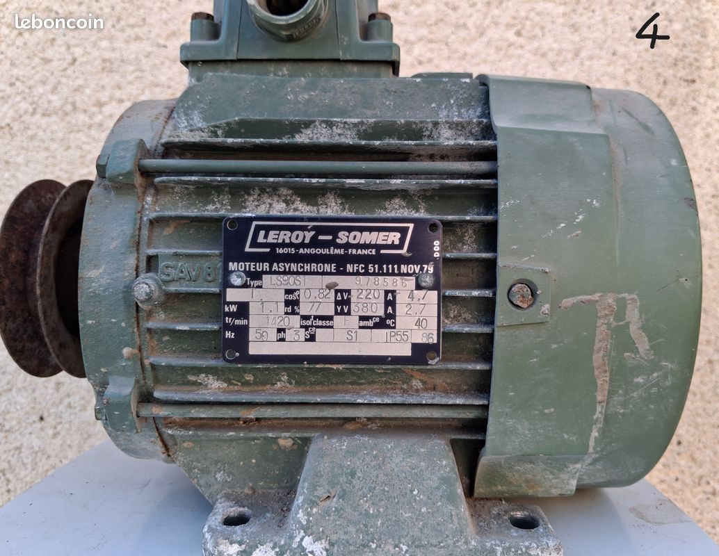7 Moteurs électrique triphasé 220 V – 380 V (image 4)