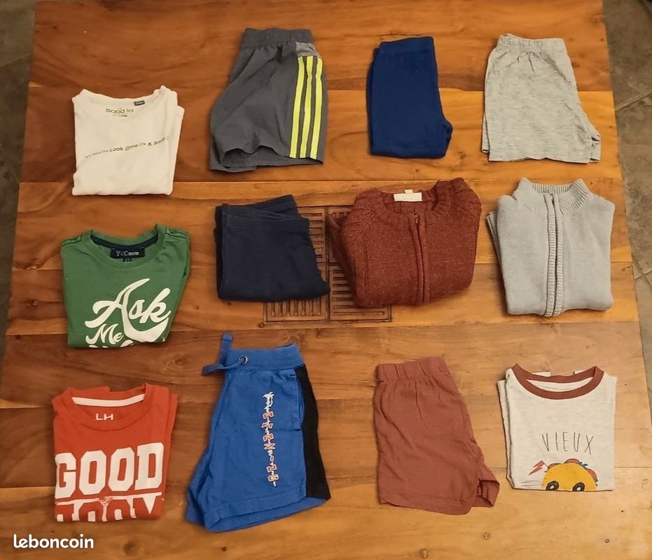 Lot De Vêtements Garçon 3-4 Ans (taille 98) – Occasion En Très Bon état, Multicouleurs