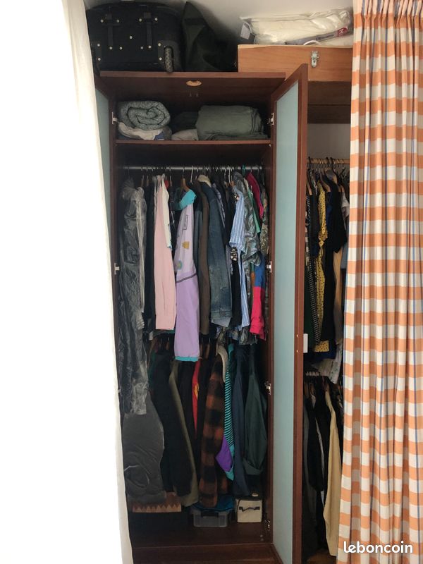 Armoire IKEA HOPEN – penderie + rangement tiroirs (image 2)