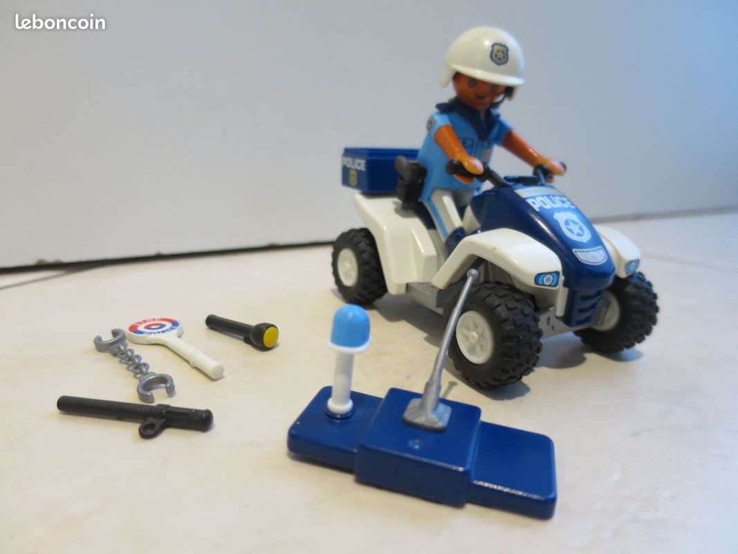 3655 Playmobil Quad Police (image 2)