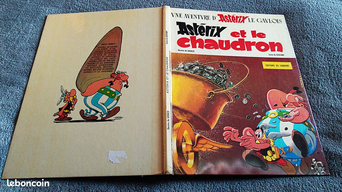 BD ASTÉRIX ET Le Chaudron Uderzo Goscinny Dargaud 1971 EUR 30,00