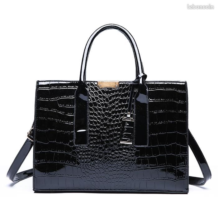 Sac à main croco (image 1)