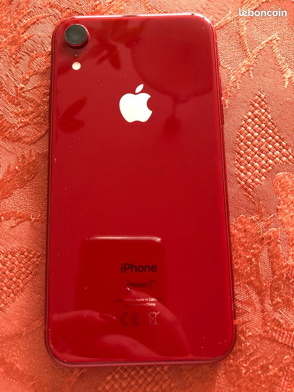IPhone xr rouge 64 (image 7)