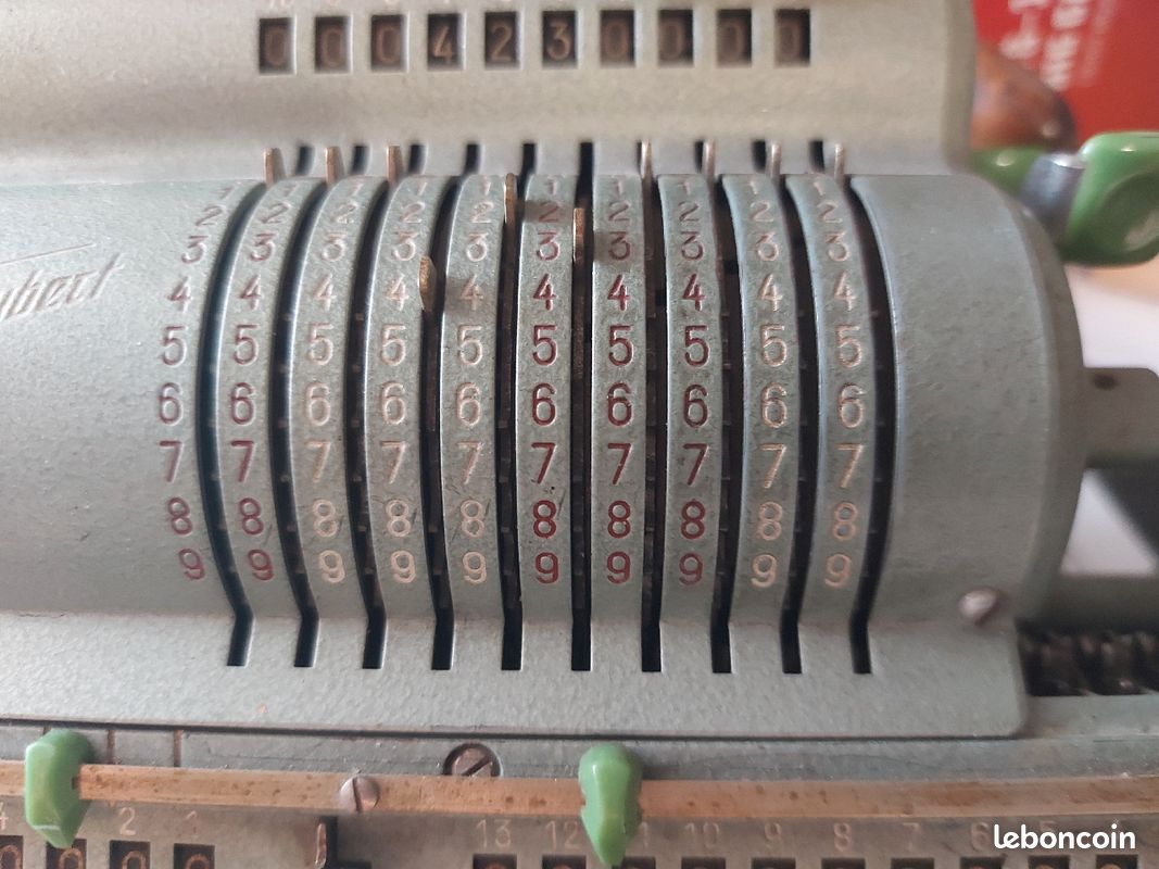 Calculatrice ancienne schubert rastatt 1973 (image 8)