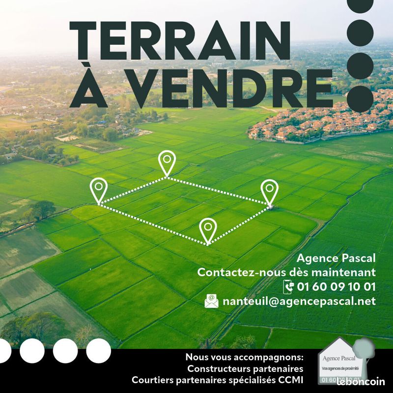 Terrain 398 m² · à Saint-Soupplets · 398 m² · 110 000 €