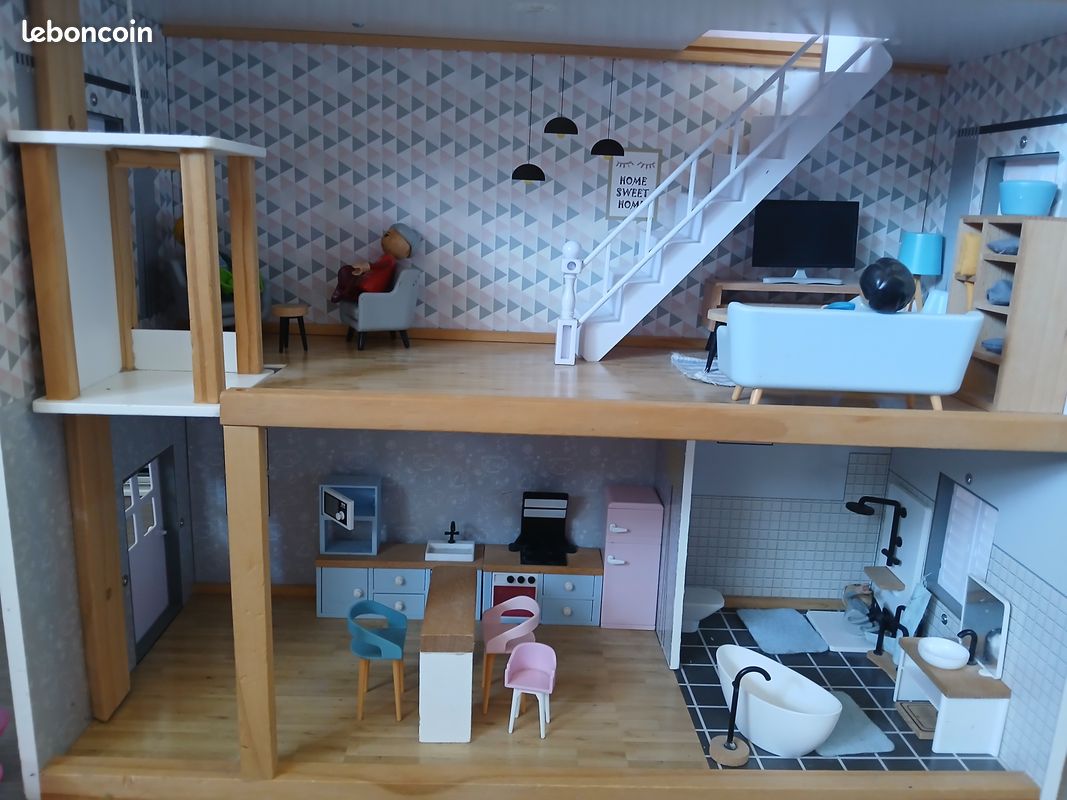Maison de poupée et accessoires (image 3)