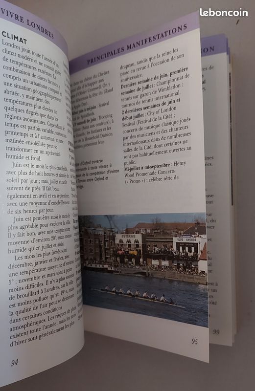 Livre Escapade à Londres 128 pages Michelin très bon état (image 6)